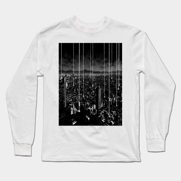 Alice in borderland city laser Long Sleeve T-Shirt by CERA23